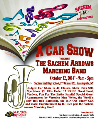 NY AutoFest for Sachem High School Marching Band, Sachem, NY
