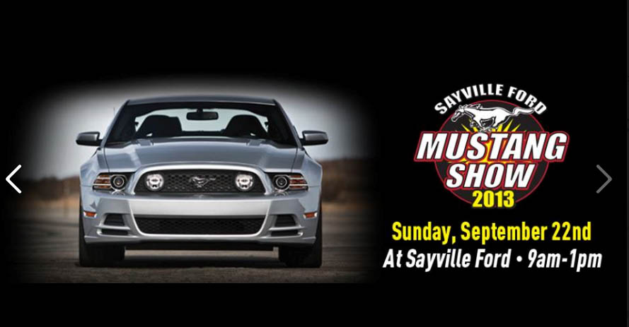 Sayville Ford Mustang Show 2013, Sayville, NY