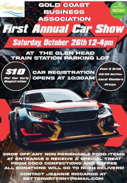 Gold Goast Business Association 1st Annual Car Show, Glen Head, NY