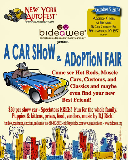 NY AutoFest Bideawee Adoption Car Show, Westhampton, NY