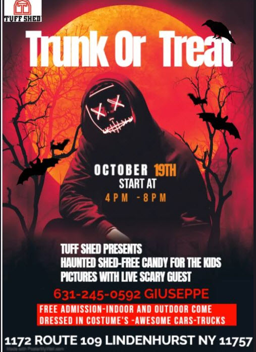 Tuff Shed’s Truck or Treat Show, Lindenhurst, NY