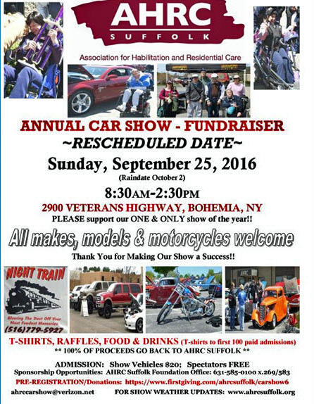 AHRC Annual Car Show-Fundraiser, Bohemia, NY