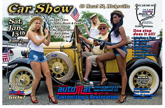 63rd Anniversary Auto-Mat Car Show, Hicksville, NY