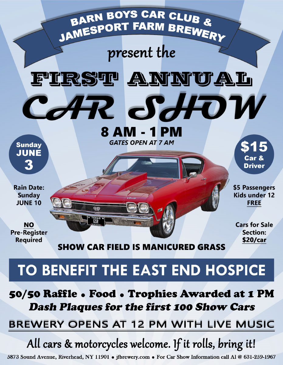 First Annual Car Show, Riverhead, NY