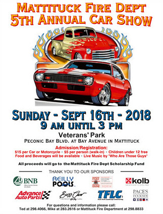 Mattituck FD Car Show, Mattituck, NY
