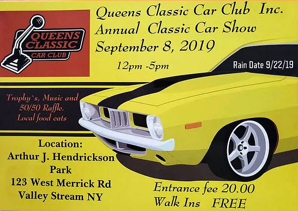 Queens Classic Car Club  2nd Annual Car Show, Valley Stream, NY