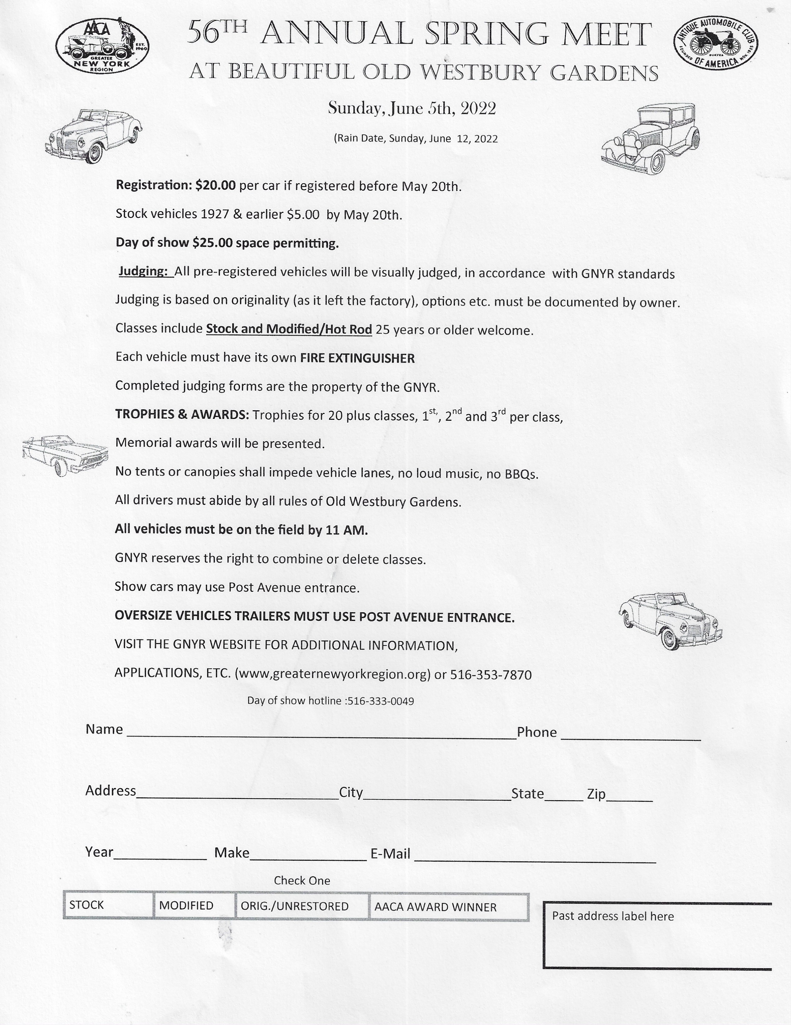 56th Annual Spring Meet at Old Westbury Gardens, Old Westbury, NY