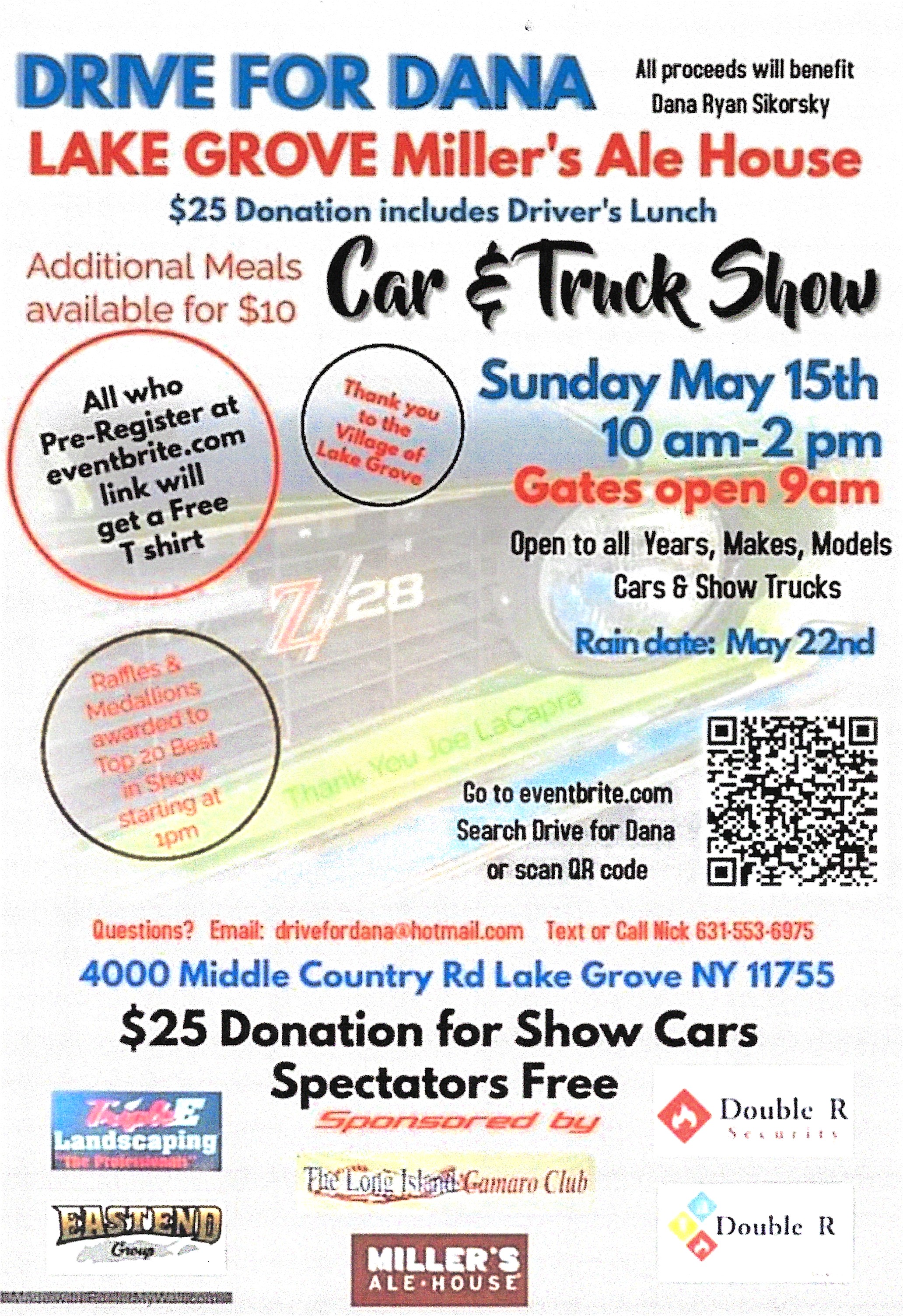 Drive For Dana Car and Truck Show, Lake Grove, NY