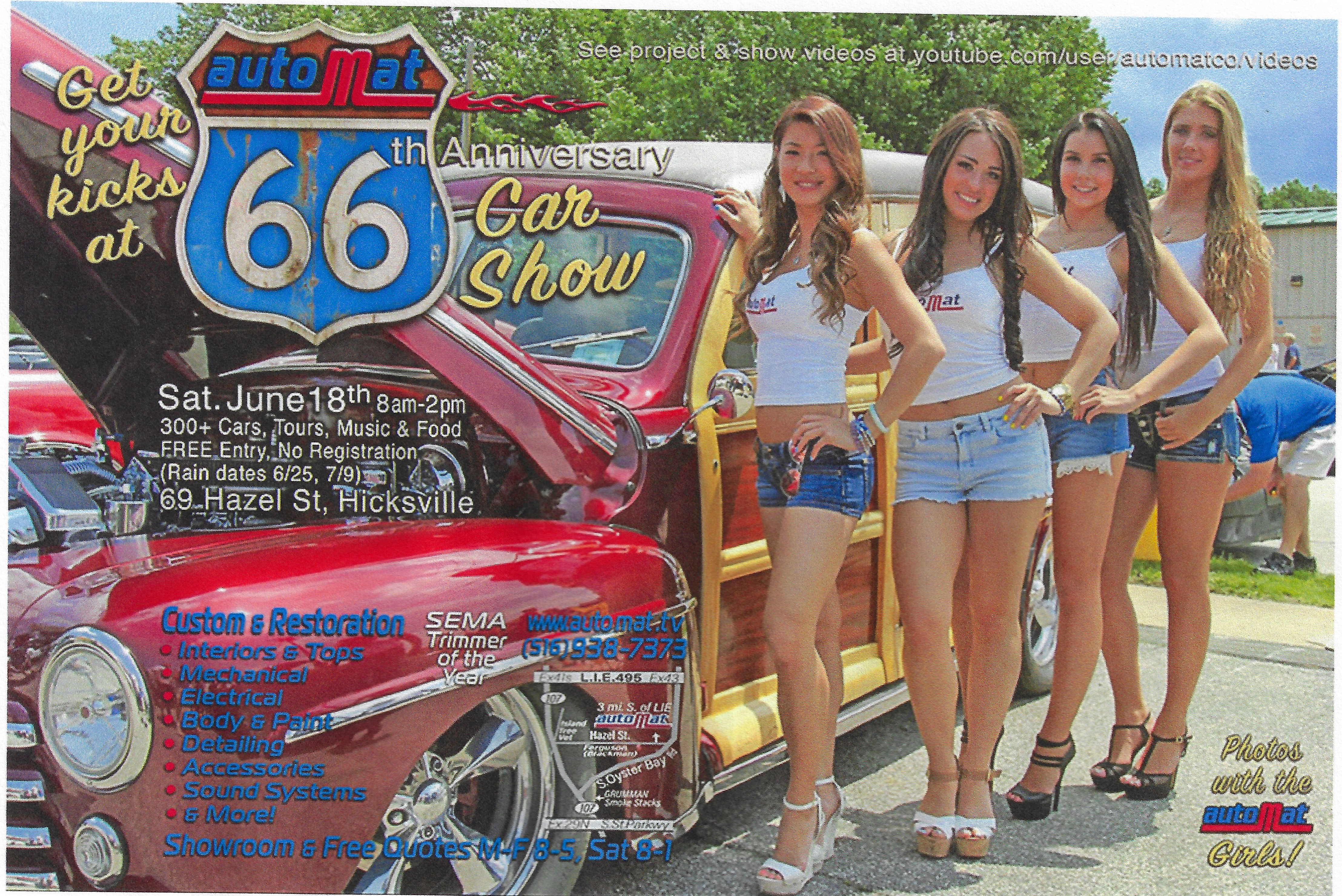 Automat 66th Annual Anniversary Car Show, Hicksville, NY