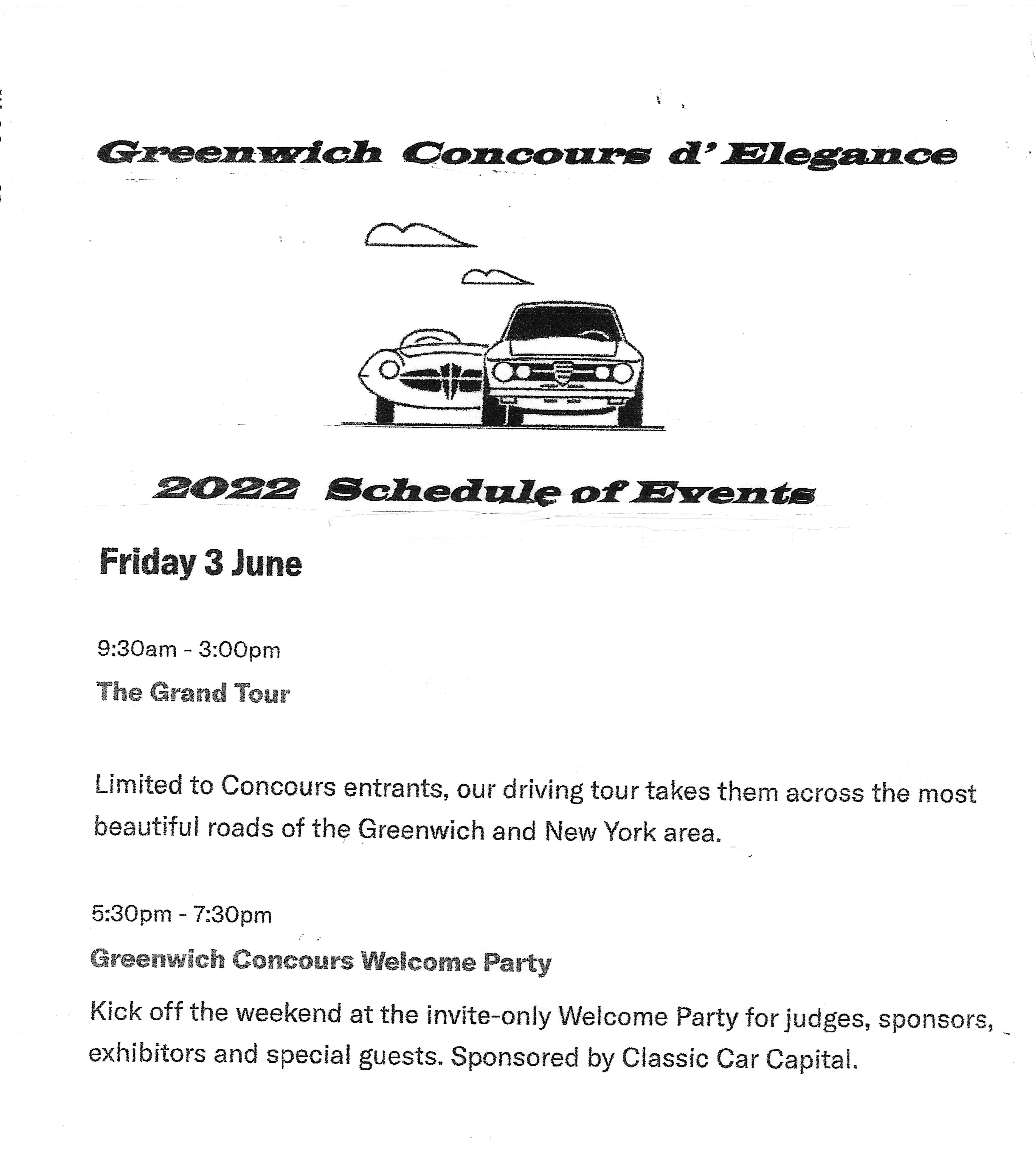 Greenwich Concours Americana d’ Elegance, Greenwich, Ct