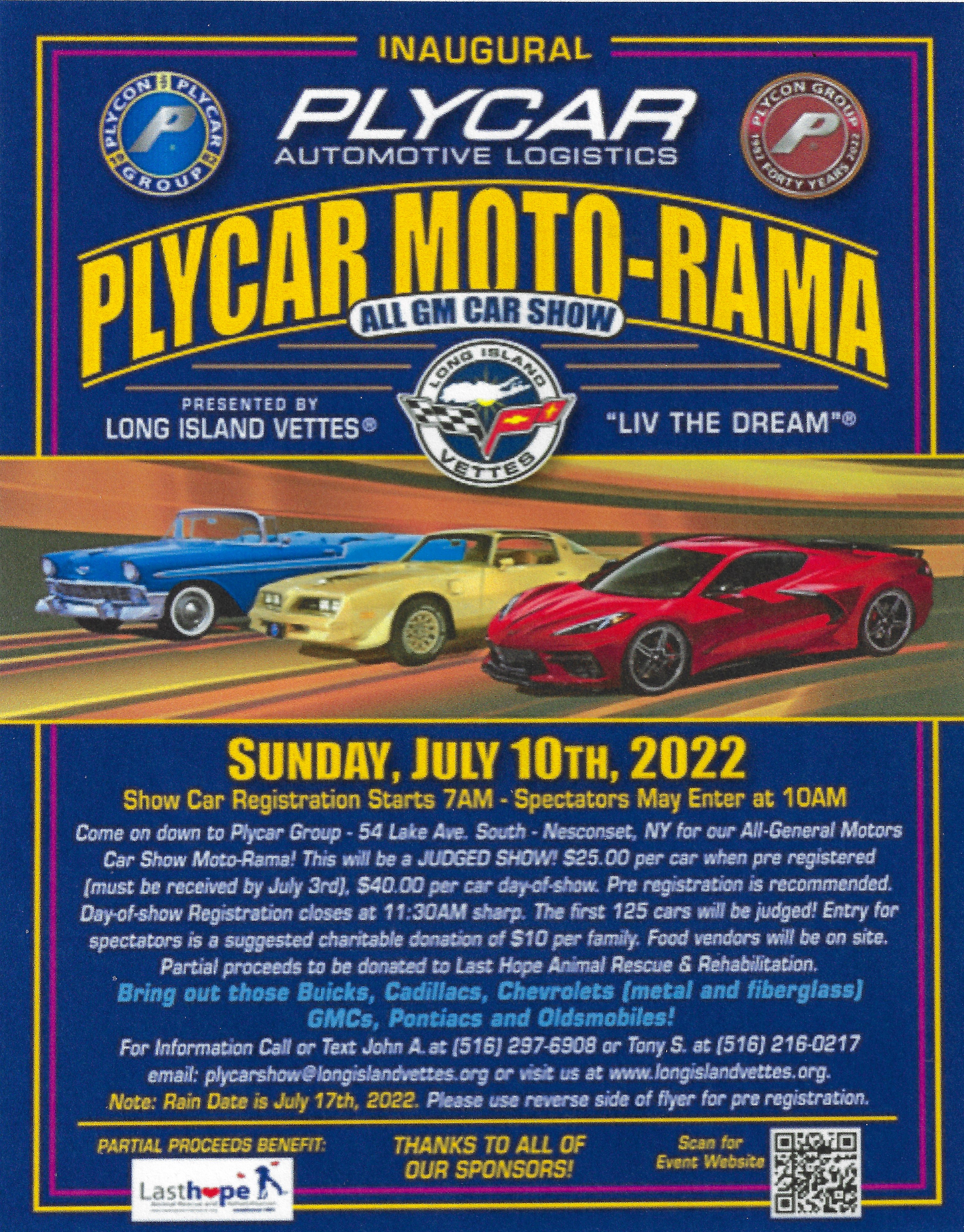 Inaugural Plycar Motor-Rama All GM Car Show, Nesconset, NY