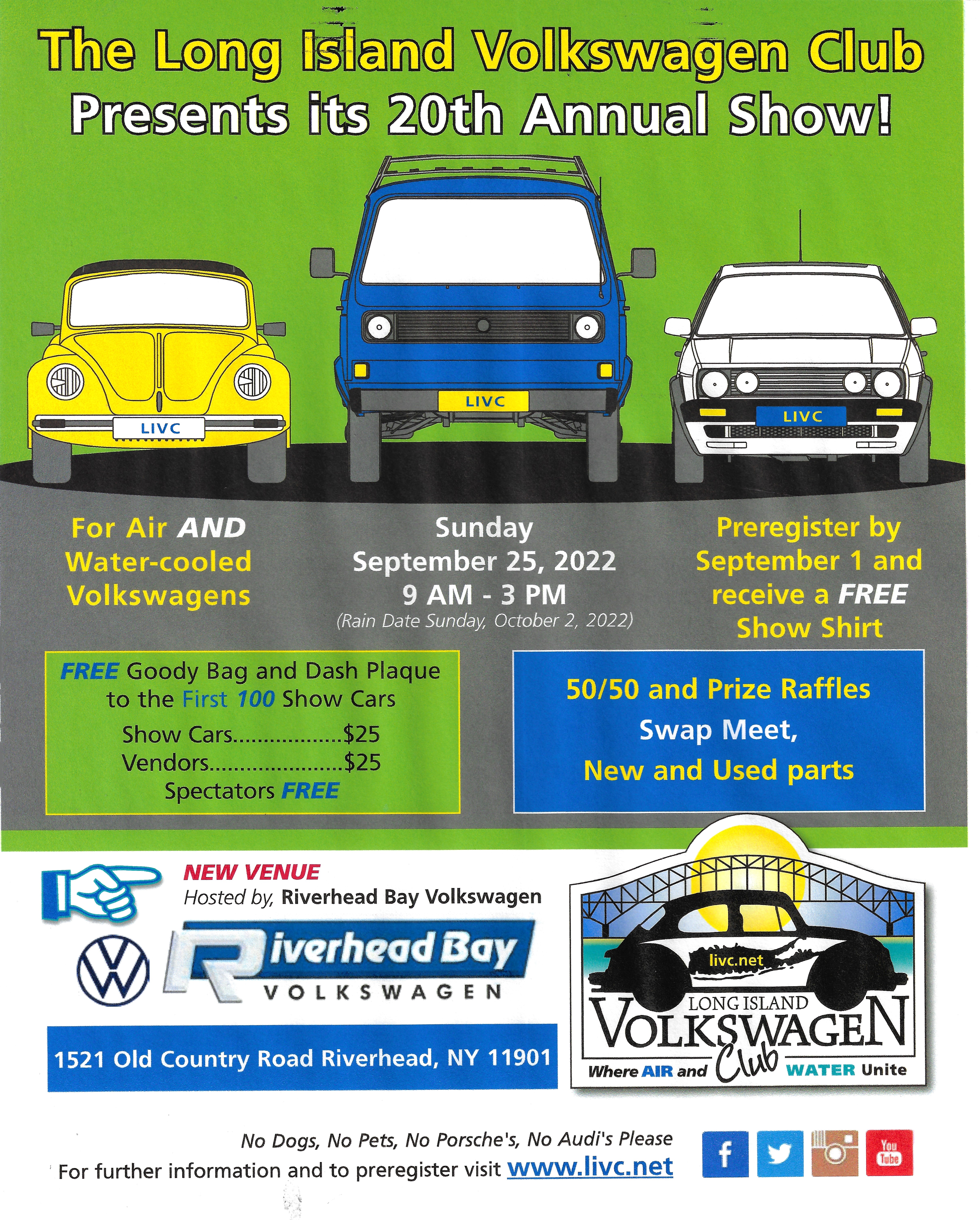 The Long Island Volkswagen Club 20th Annual Car Show, Riverhead, NY