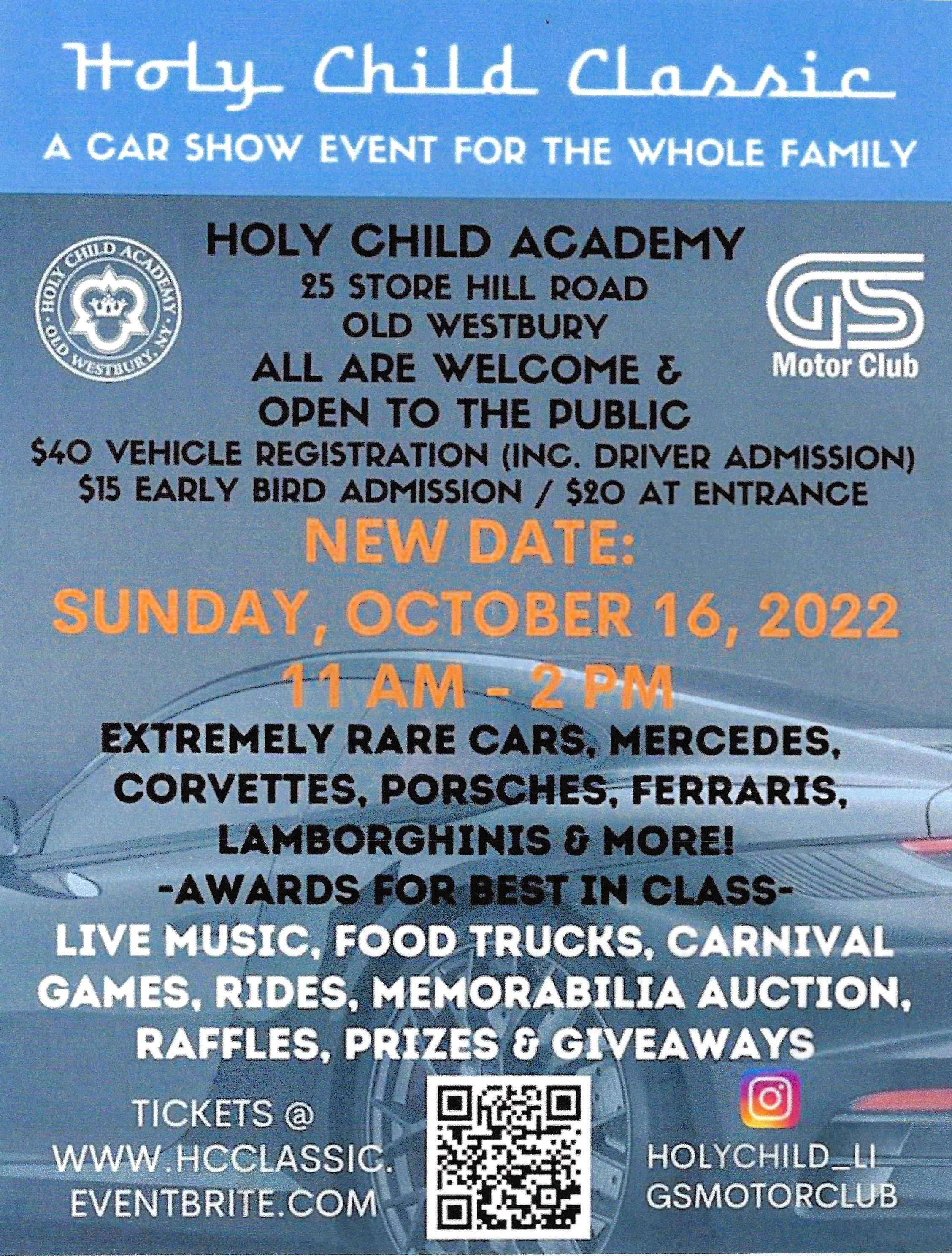 Holy Child Classic Car Show, Old Westbury, NY