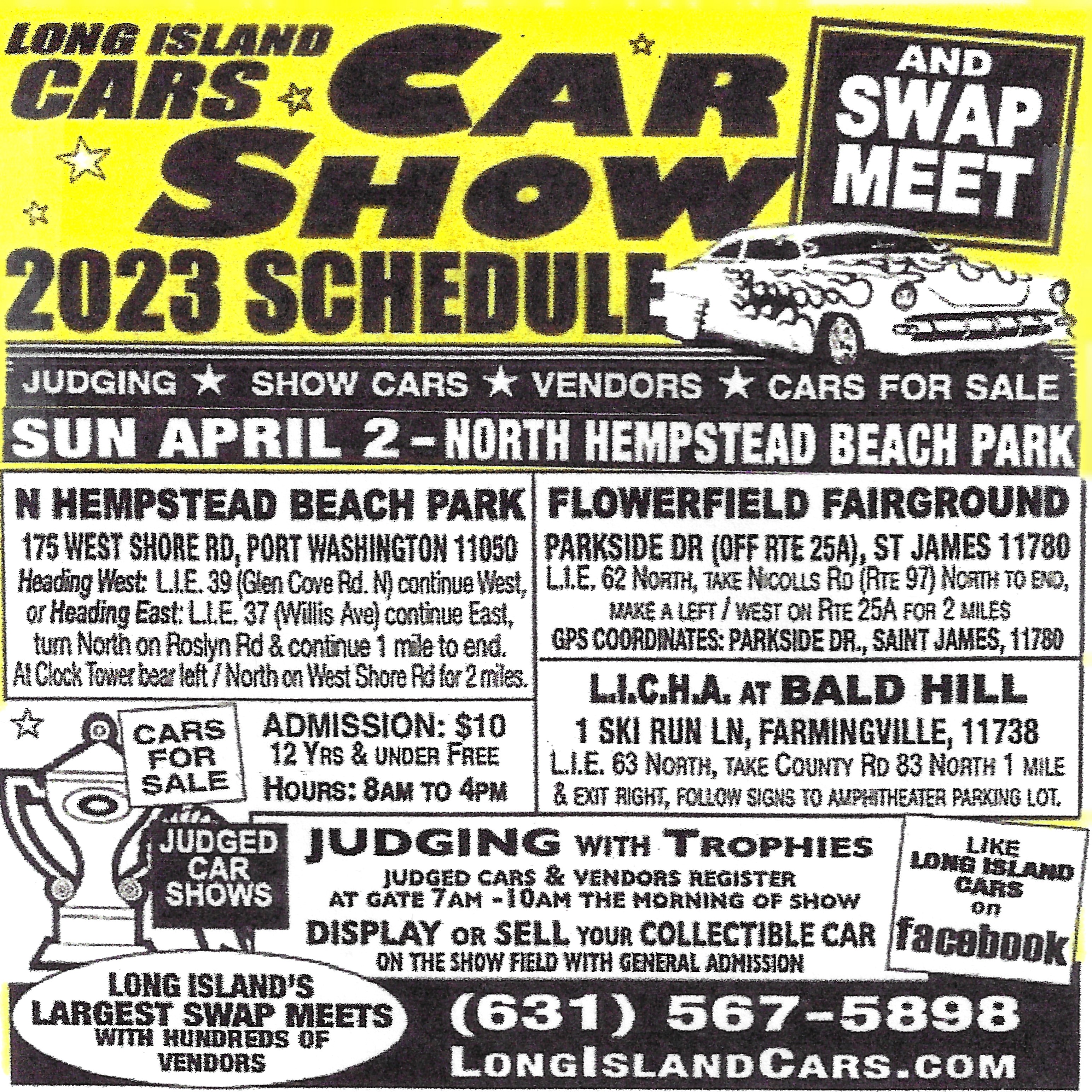 Long Island Cars Car Show, Port Washington, NY