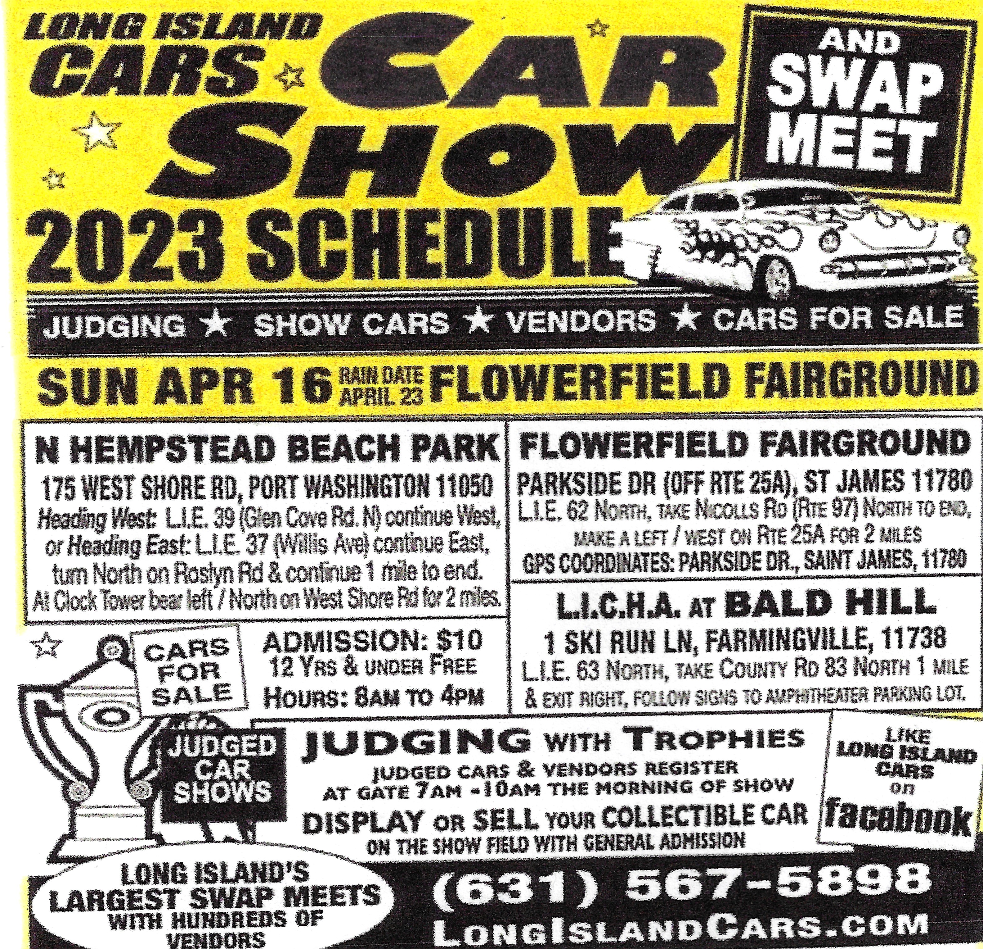 Long Island Cars Car Show, St. James, NY