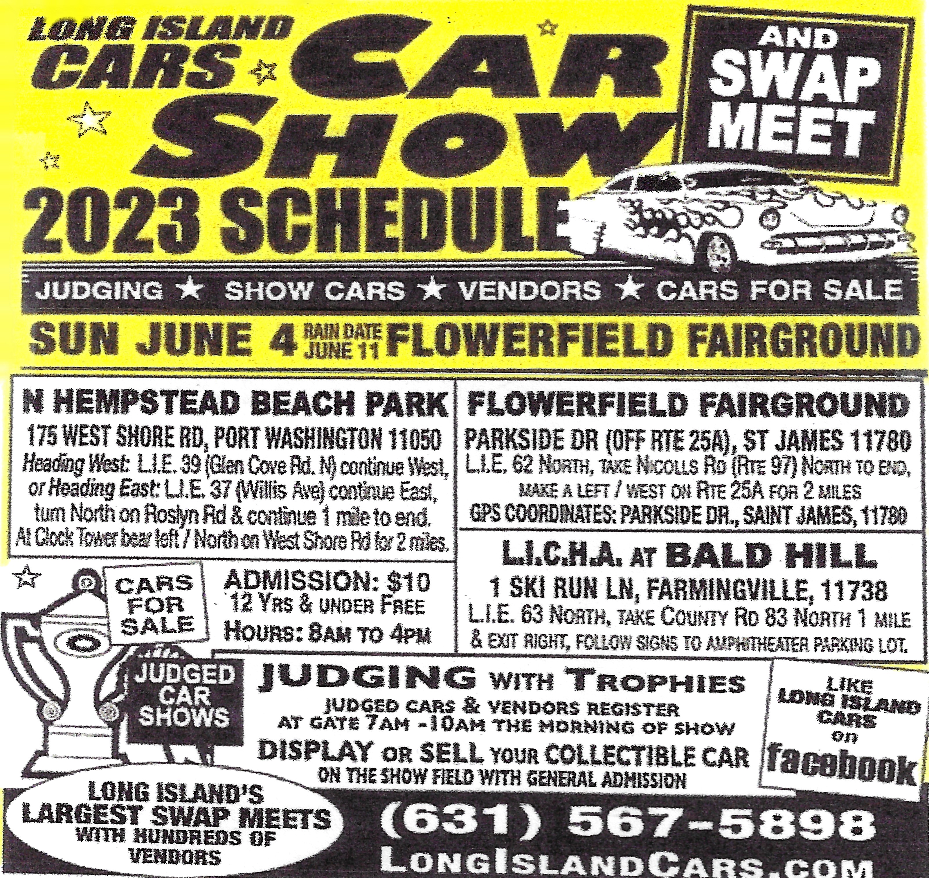  The Long Island Cars Car Show, St. James, NY