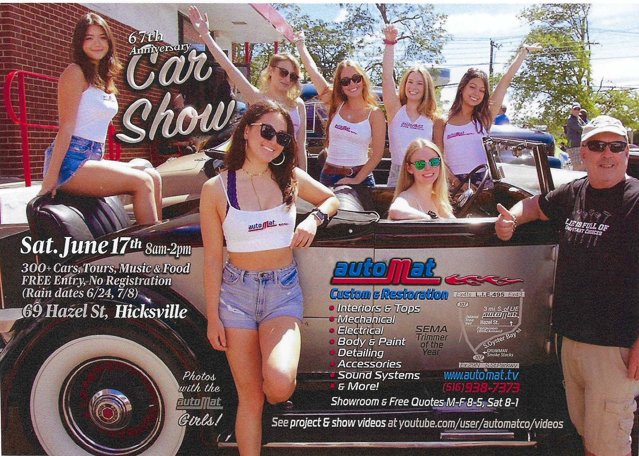 AutoMat’s 67th Anniversary Car Show, Hicksville, NY