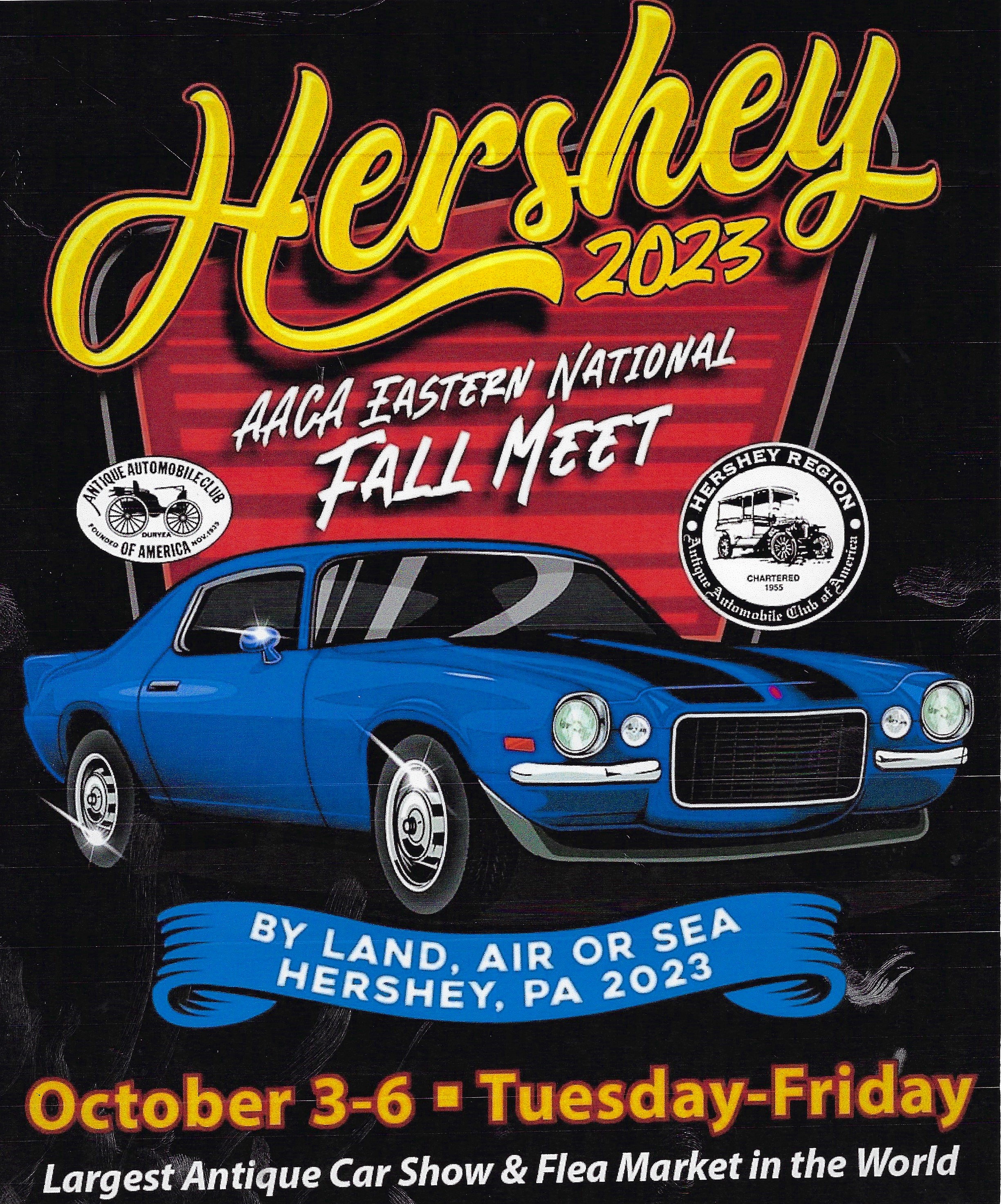 Hershey 2023 AACA Eastern National Fall Meet, Hershey, Pa.