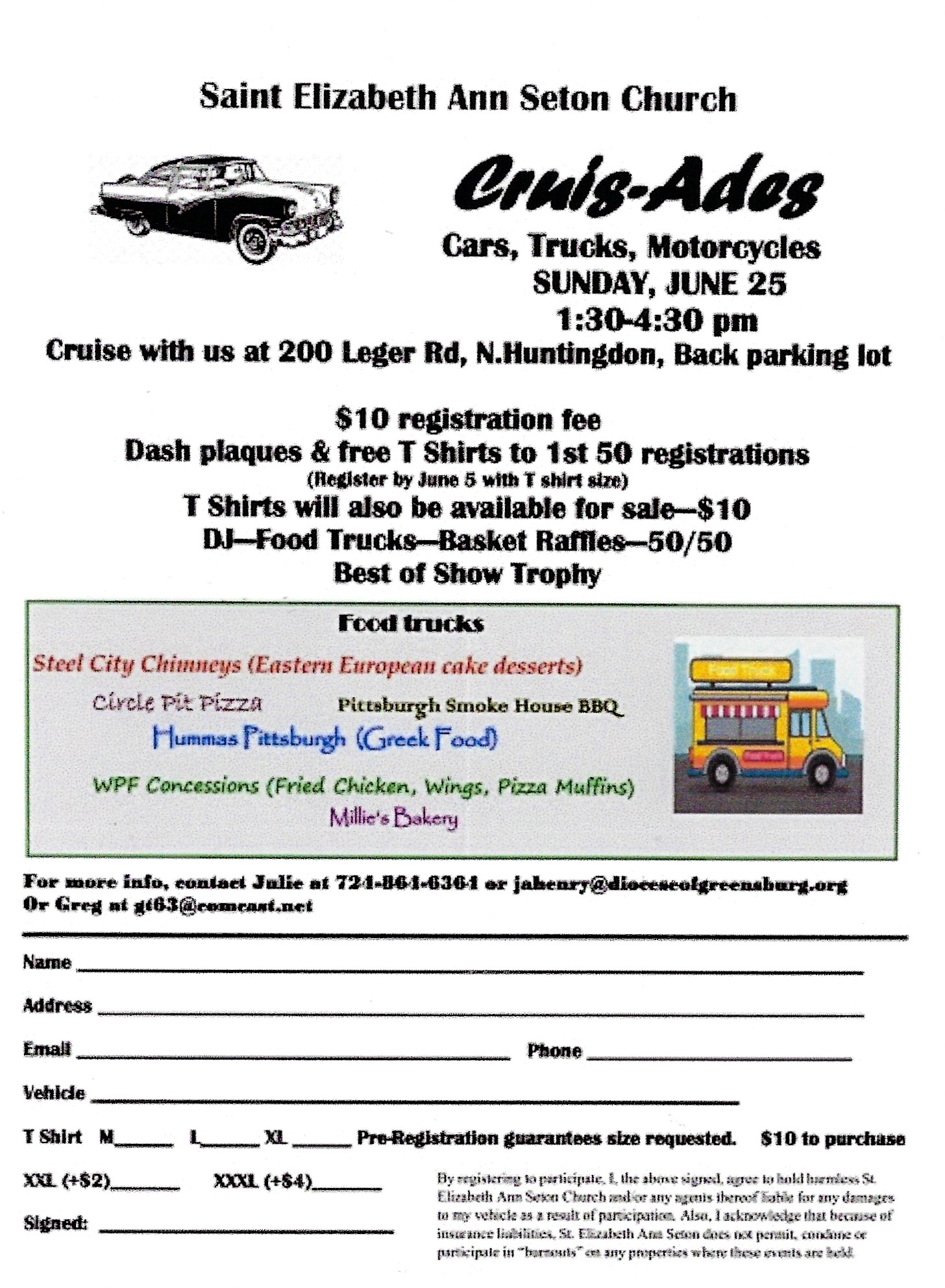 St. Elizabeth Ann Seton Church Cruis-Ades Show, North Huntington, NY