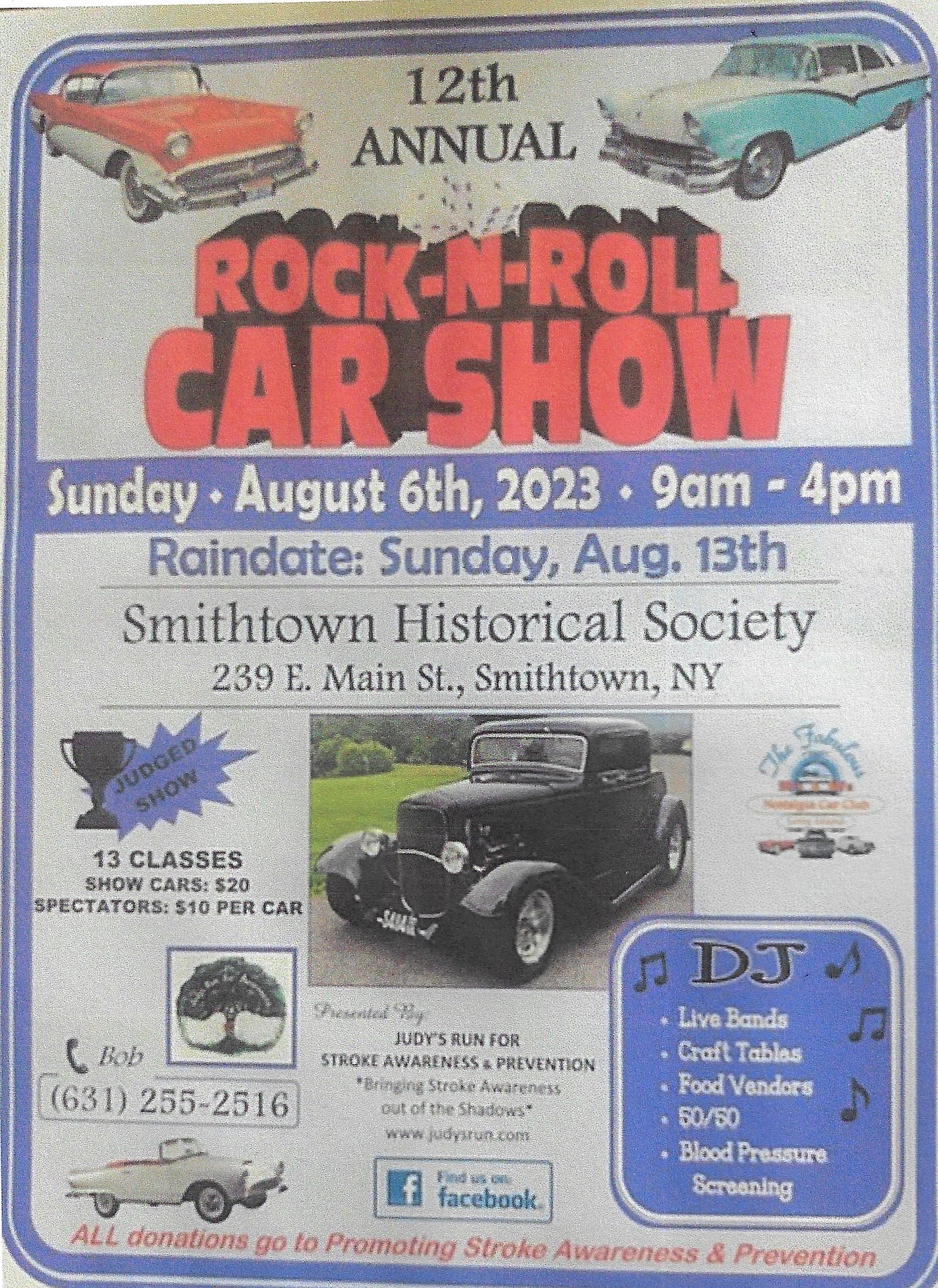 12th Annual Rock-N-Roll Car Show, Smithtown, NY