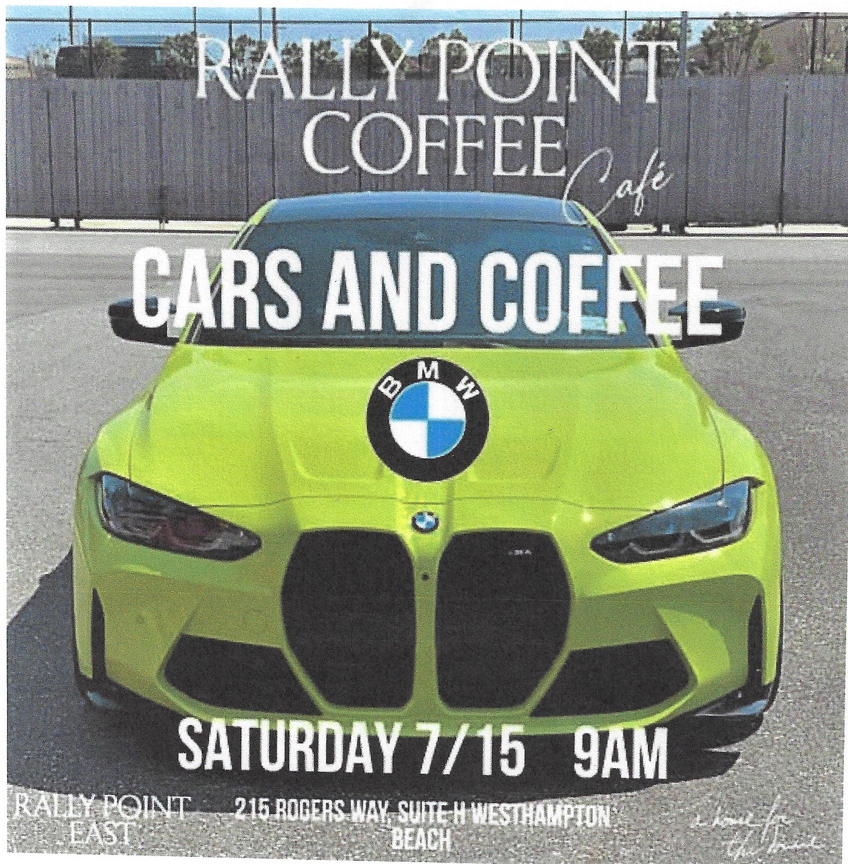 Rally Point Coffee Cafe Cars & Coffee, Westhampton, NY