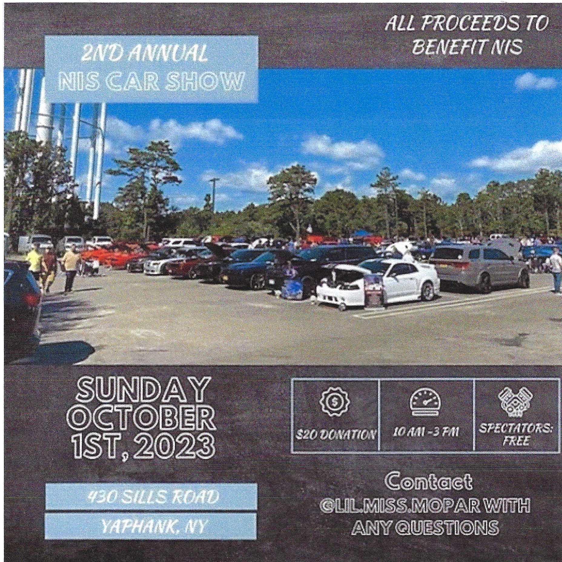 NIS 2nd Annual Car Show, Yaphank, NY