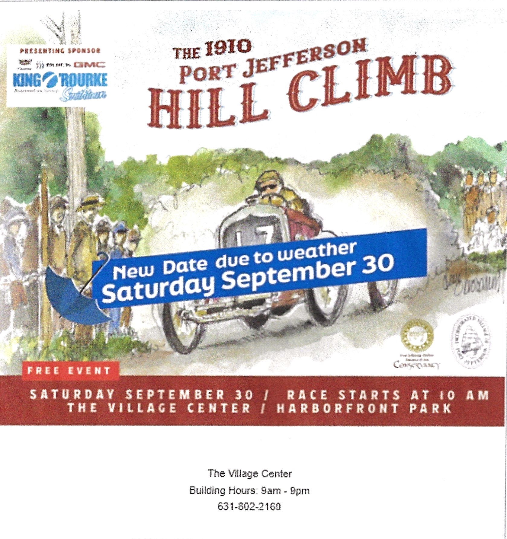 The 1910 Port Jefferson Hill Climb, Pt. Jefferson, NY