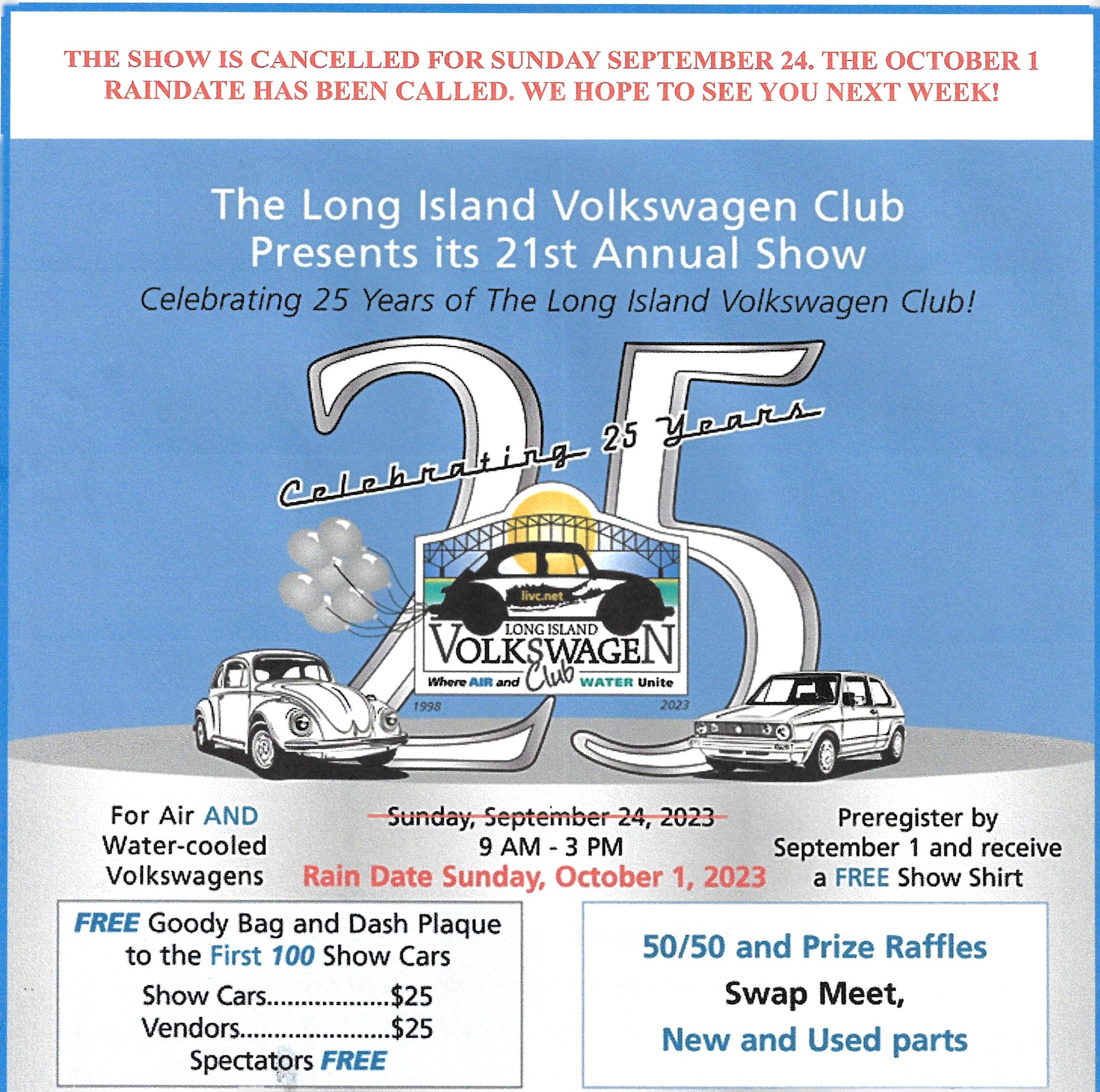 The Long Island Volkswagen Club 21st Annual Show, Riverhead, NY