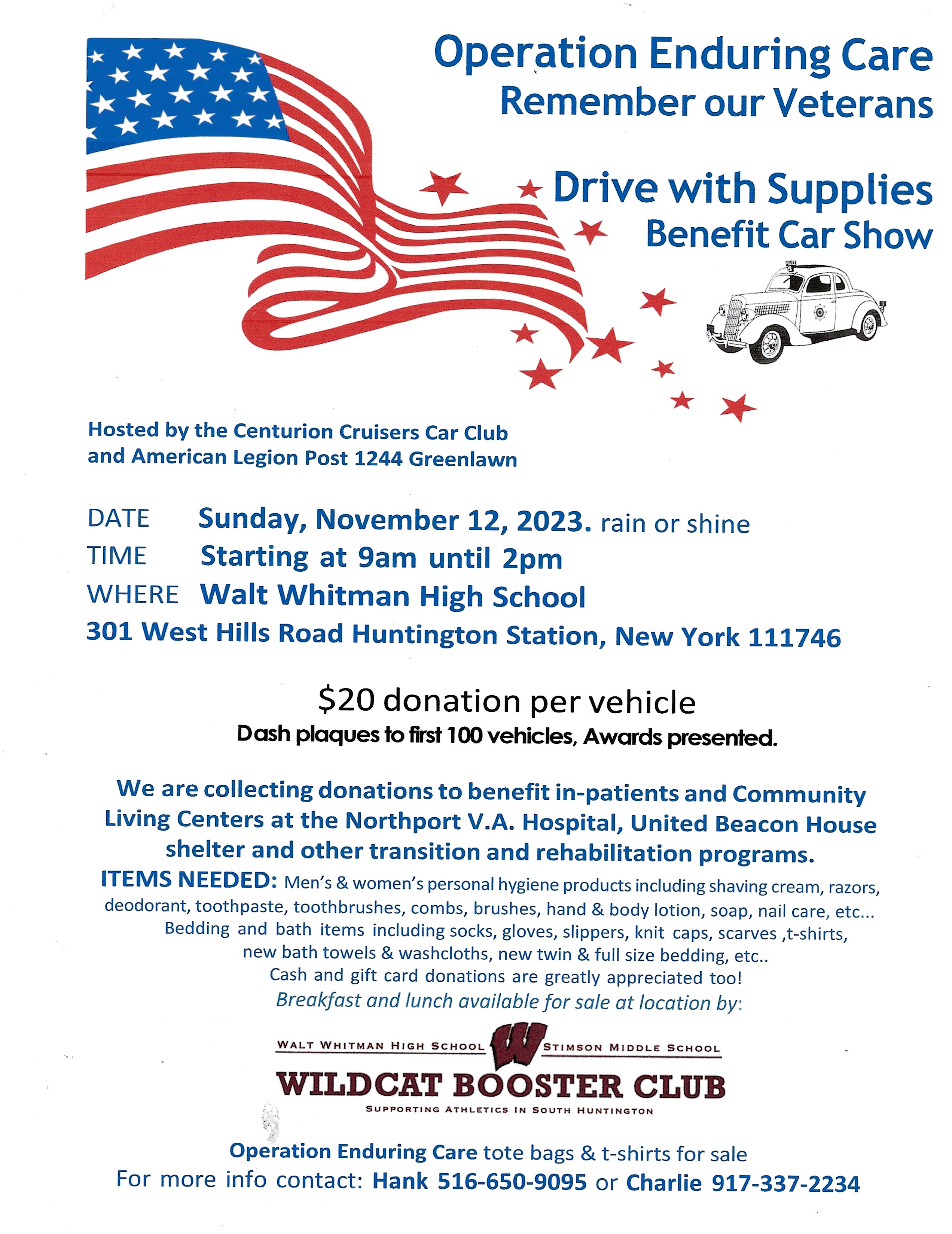 Operation Enduring Freedom Benefit Car Show, Huntington Station, NY