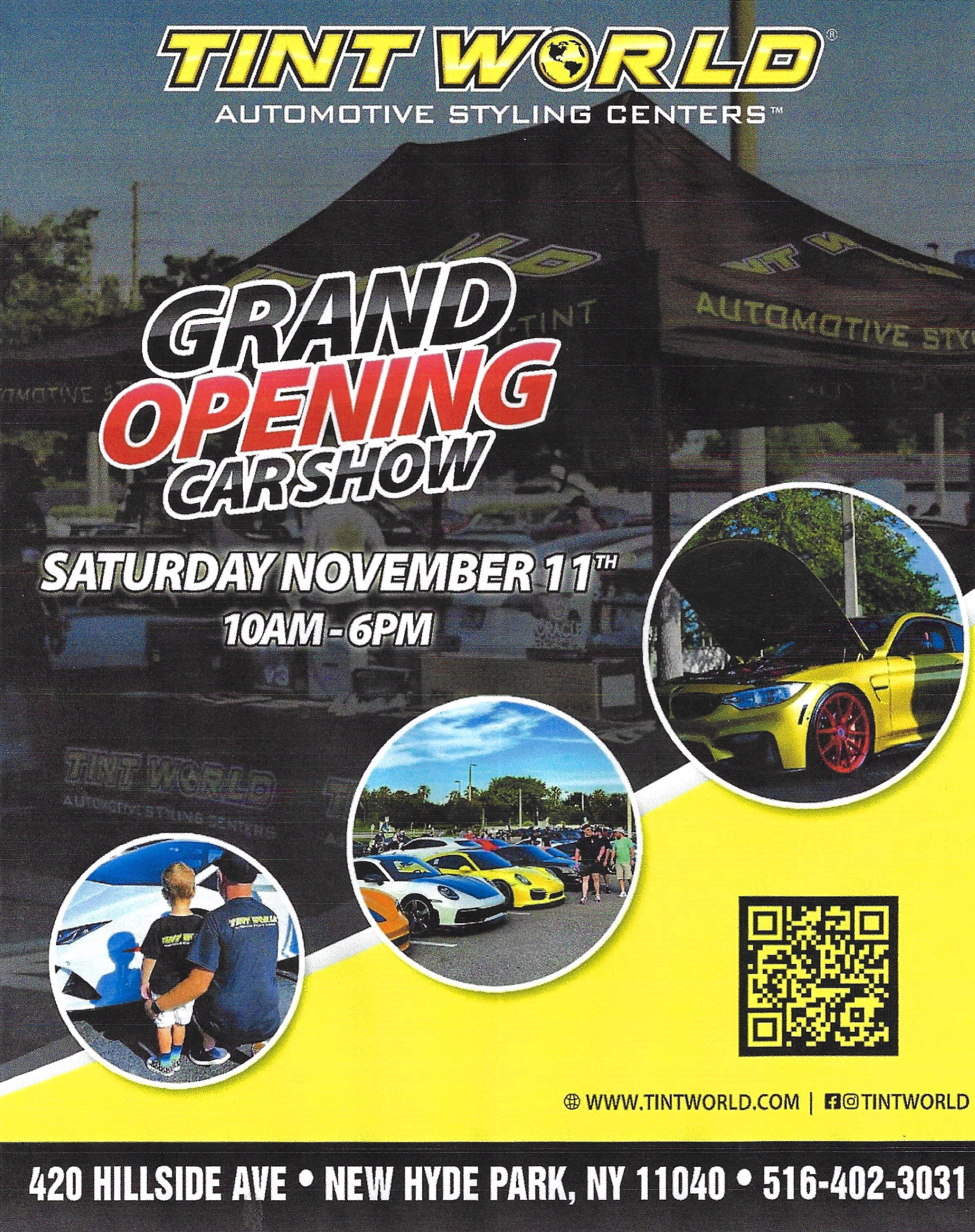Tint World Grand Opening Car Show, New Hyde Park, NY
