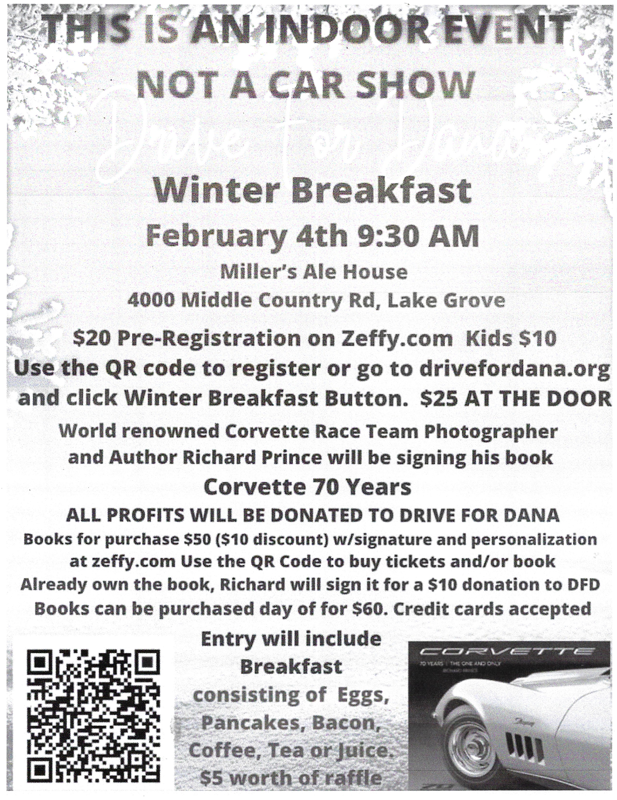 Drive For Dana  Winter Breakfast Fundraiser, Lake Grove, NY
