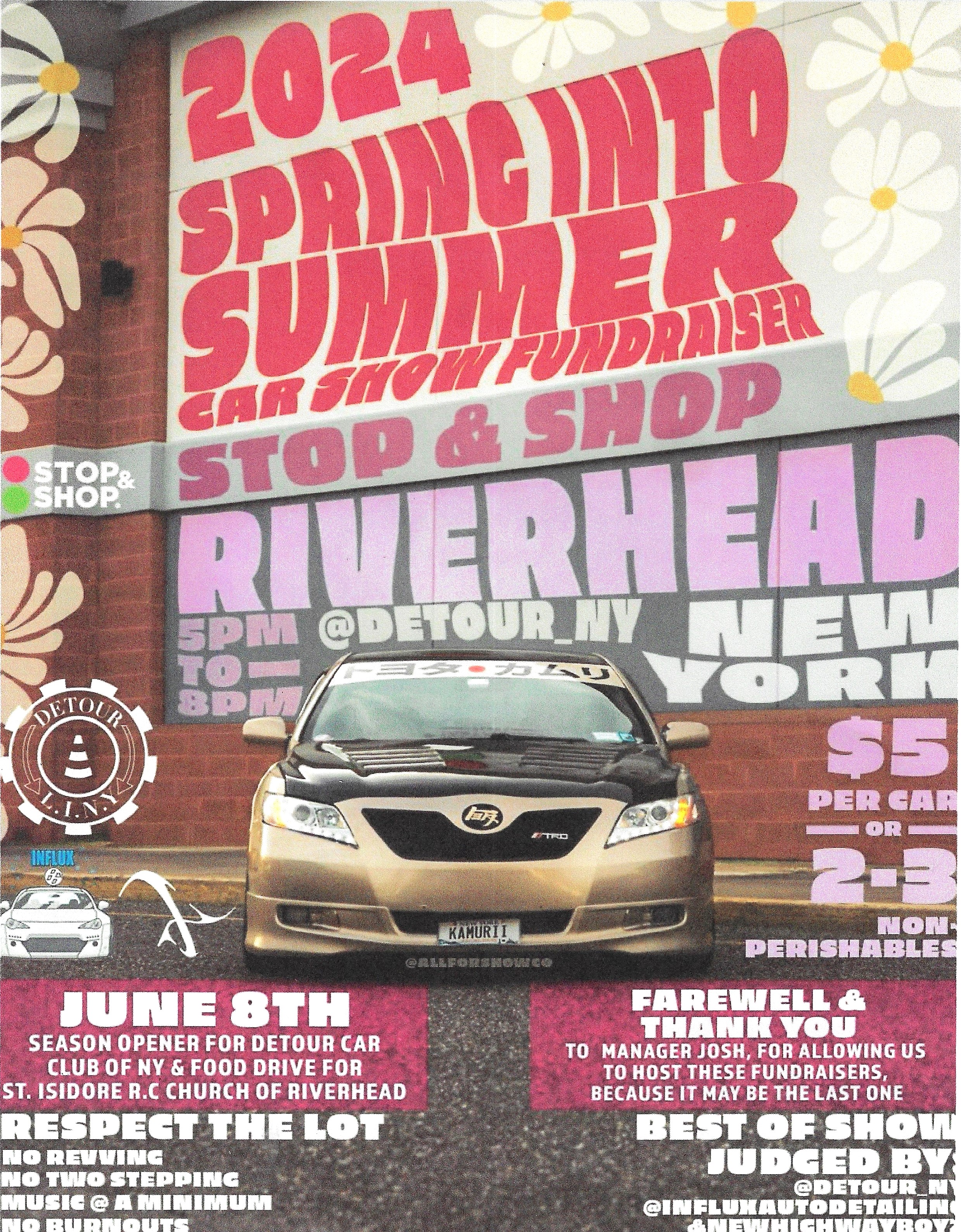  The 2024 Spring into Summer Car Show Fundraiser , Riverhead, NY