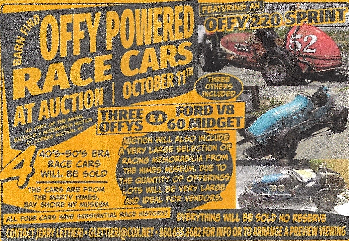 The Himes Estate & Racing Museum Auction, Copake, NY