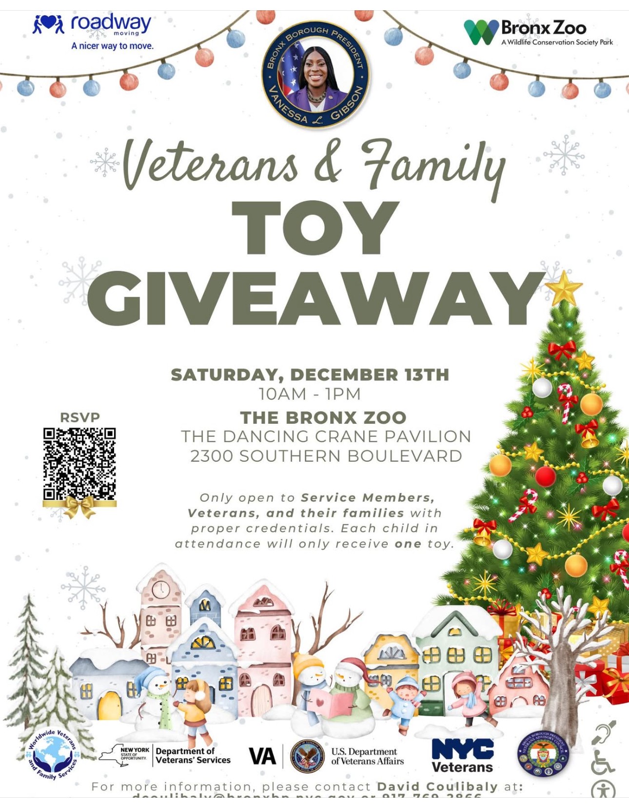 The Veterans & Family Toy Giveaway, Bronx, NY