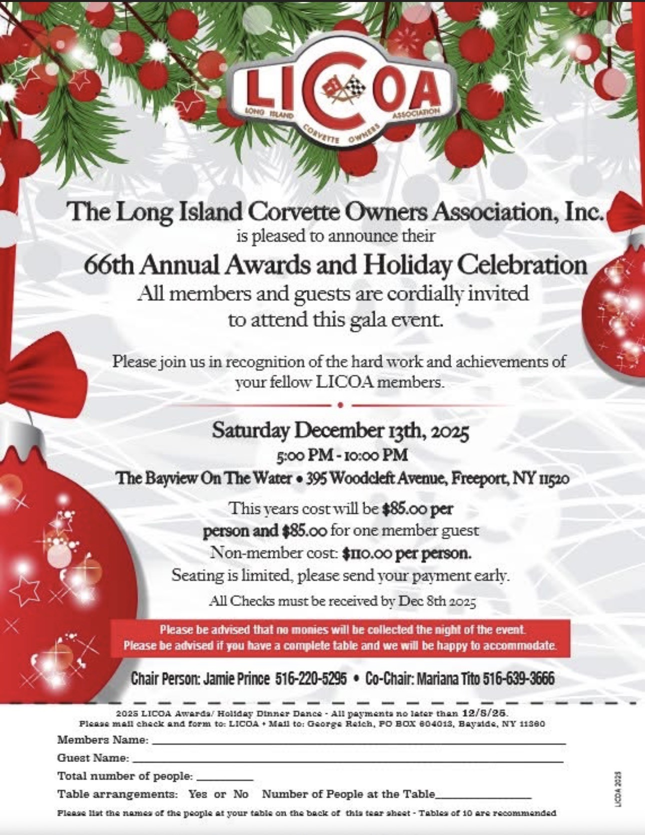 The LICOA 66th Annual Awards & Holiday Celebration, Freeport, NY