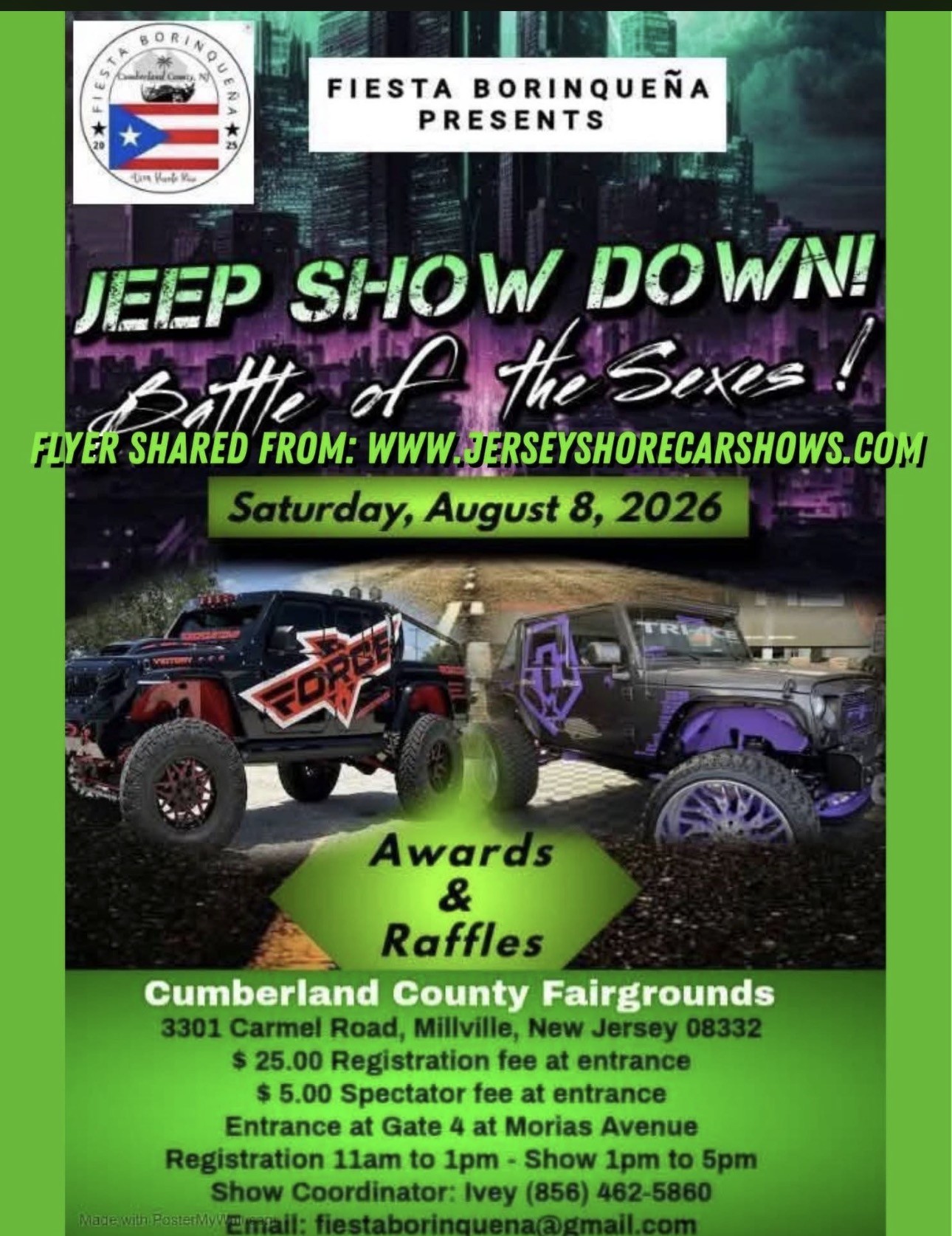 The Jeep Showdown Battle of the Sexes Show, Millville, NJ