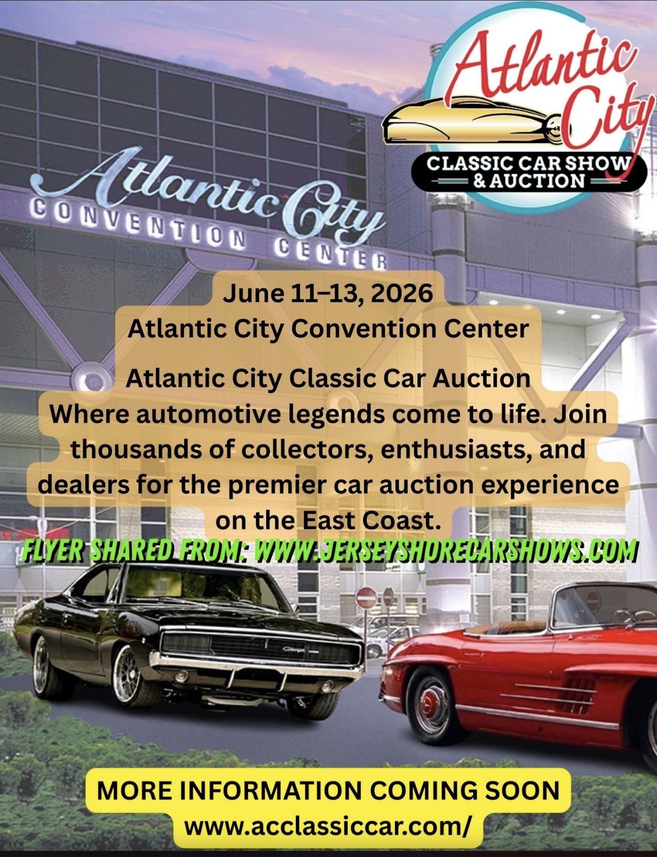 The Atlantic City Classic Car Auction, Atlantic City, NJ