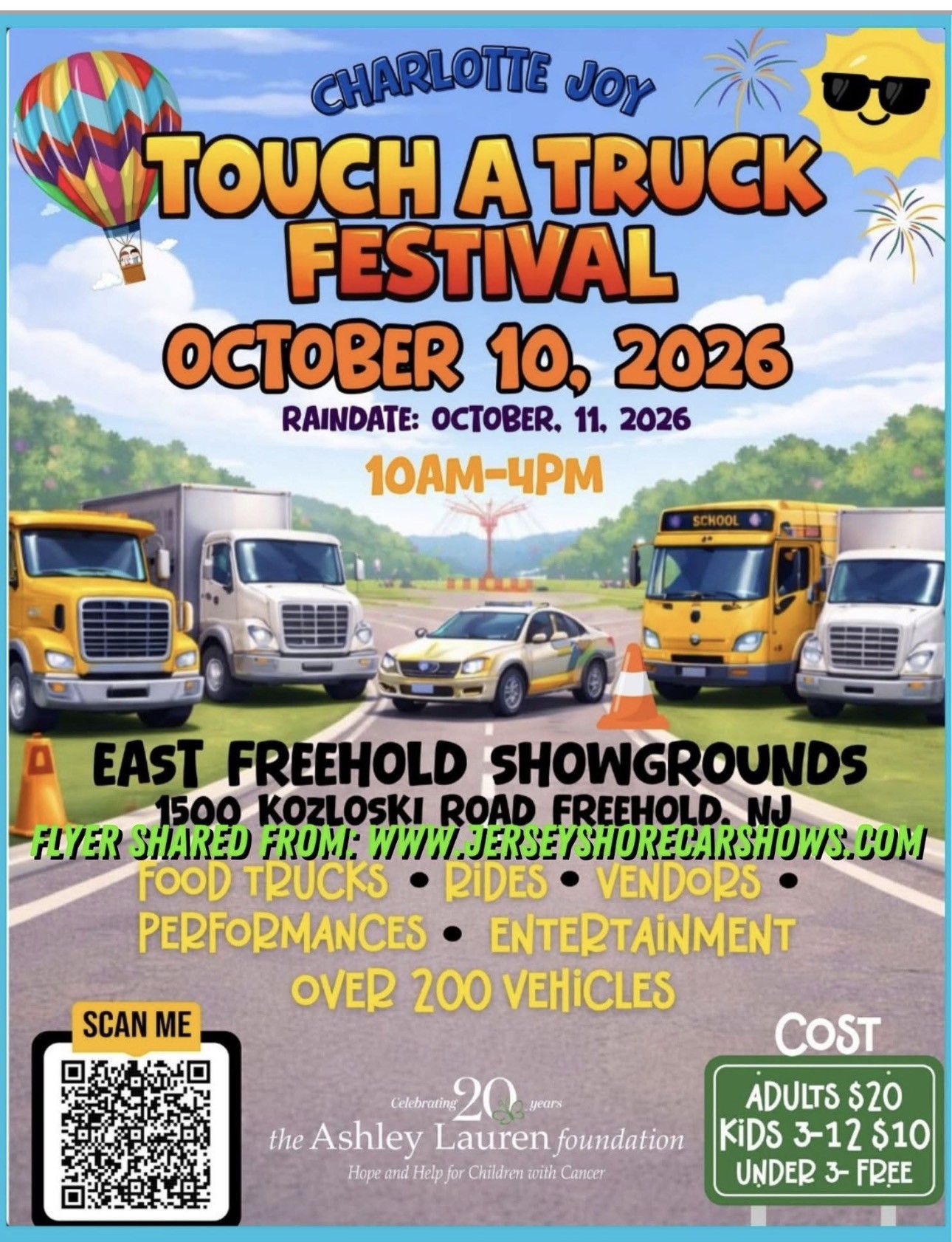 Charlotte Joy Touch A Truck Festival, Freehold, NJ