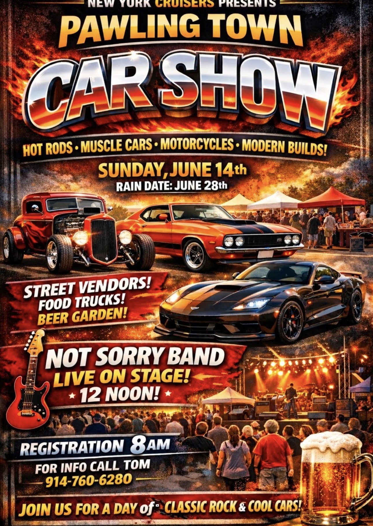 NY Cruisers Pawling Town Car Show, Pawling, NY