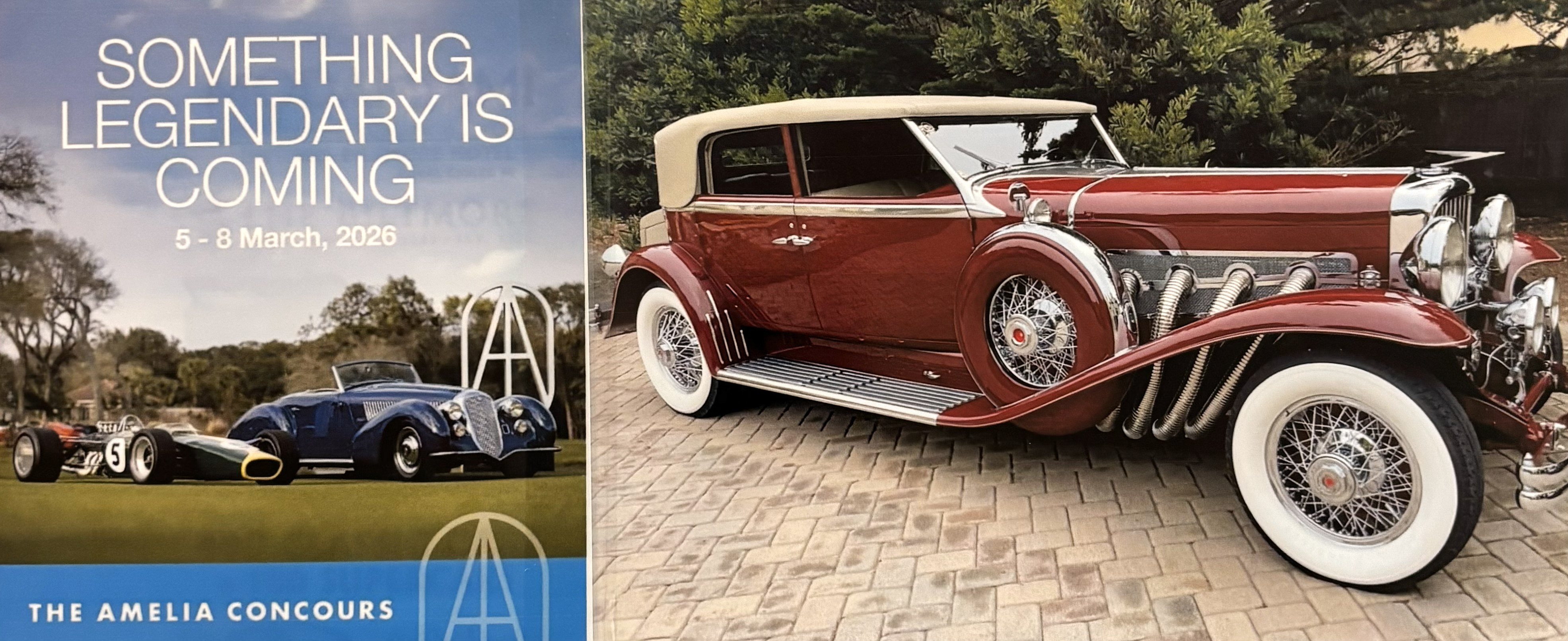The 34’ Duesenberg J Murphy Convertible Sedan Berline at The Amelia Island Concours d’ Elegance, Fernandina Beach, FL