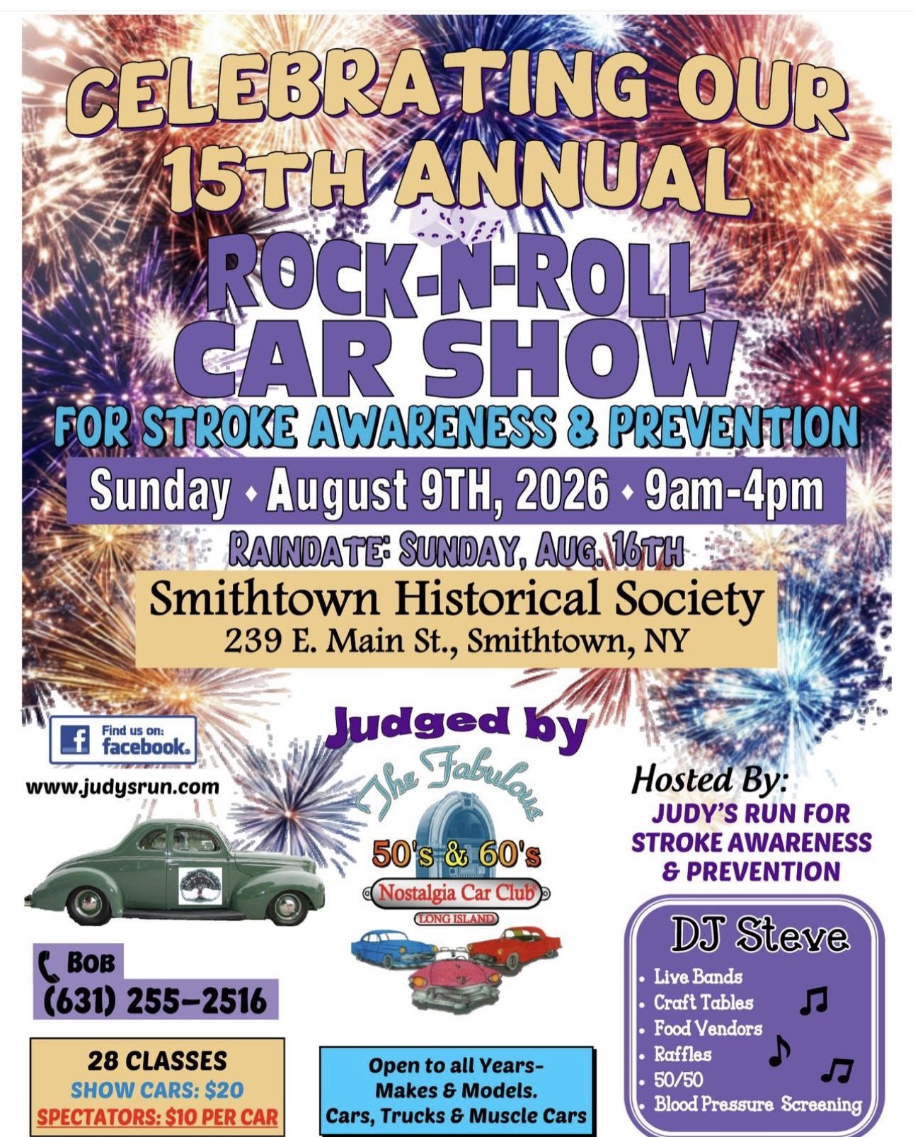 The 15th Annual Rock-N-Roll Car Show, Smithtown, NY