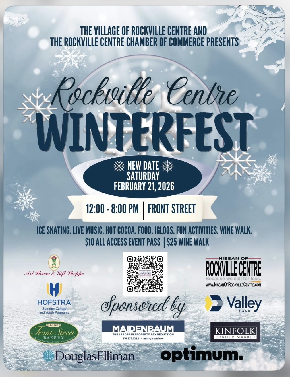 Rockville Centre Chamber 0f Commerce Rockville Centre Winterfest, Rockville Centre, NY