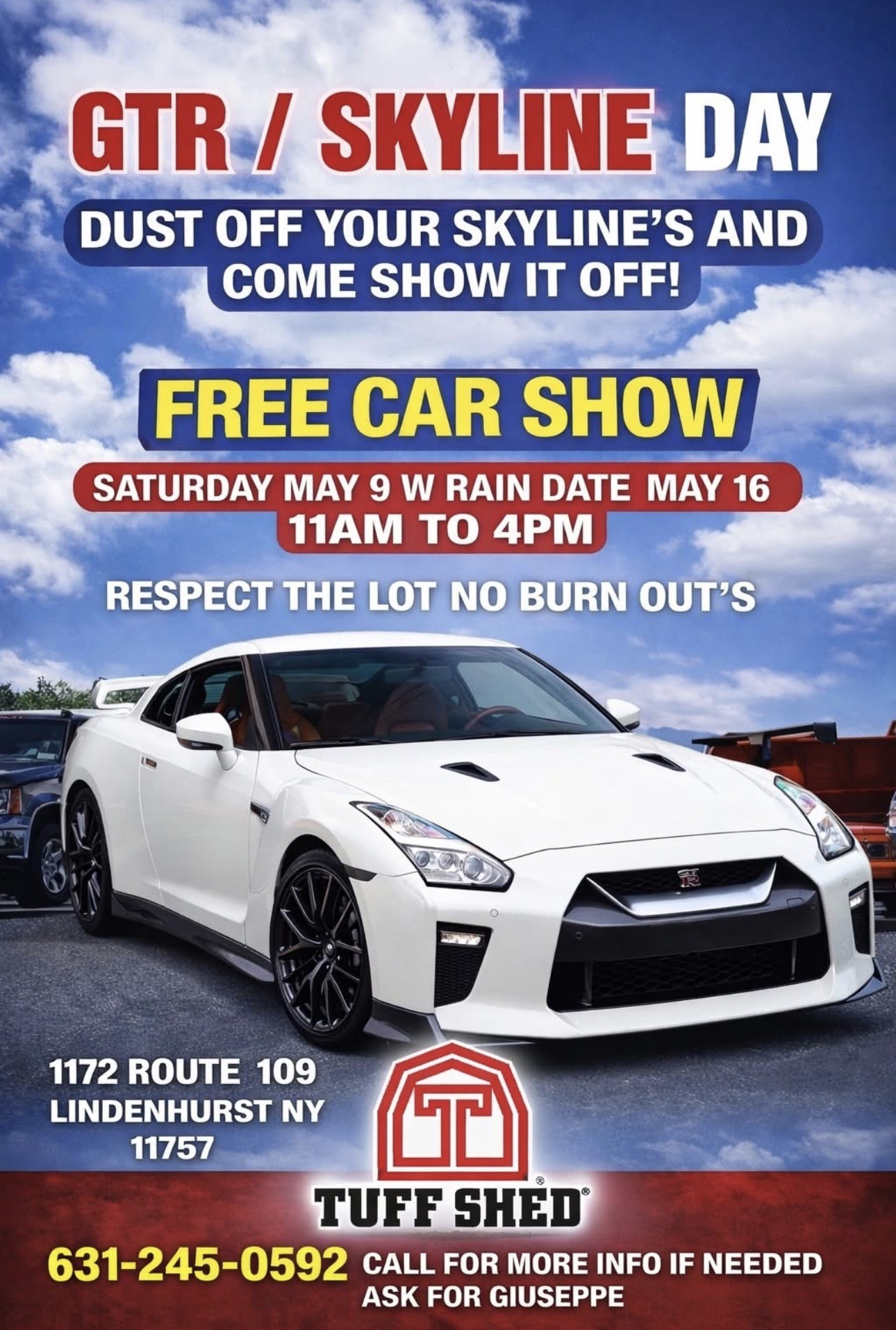 The GTR/Skyline Day Car Show, Lindenhurst, NY