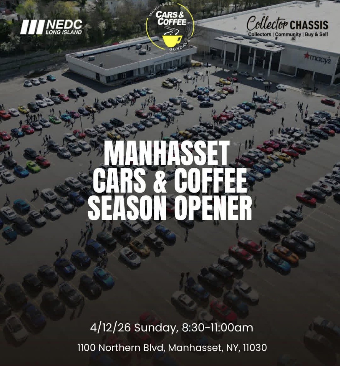 The Manhasset Coffee & Cars Season Opener, Manhasset, NY