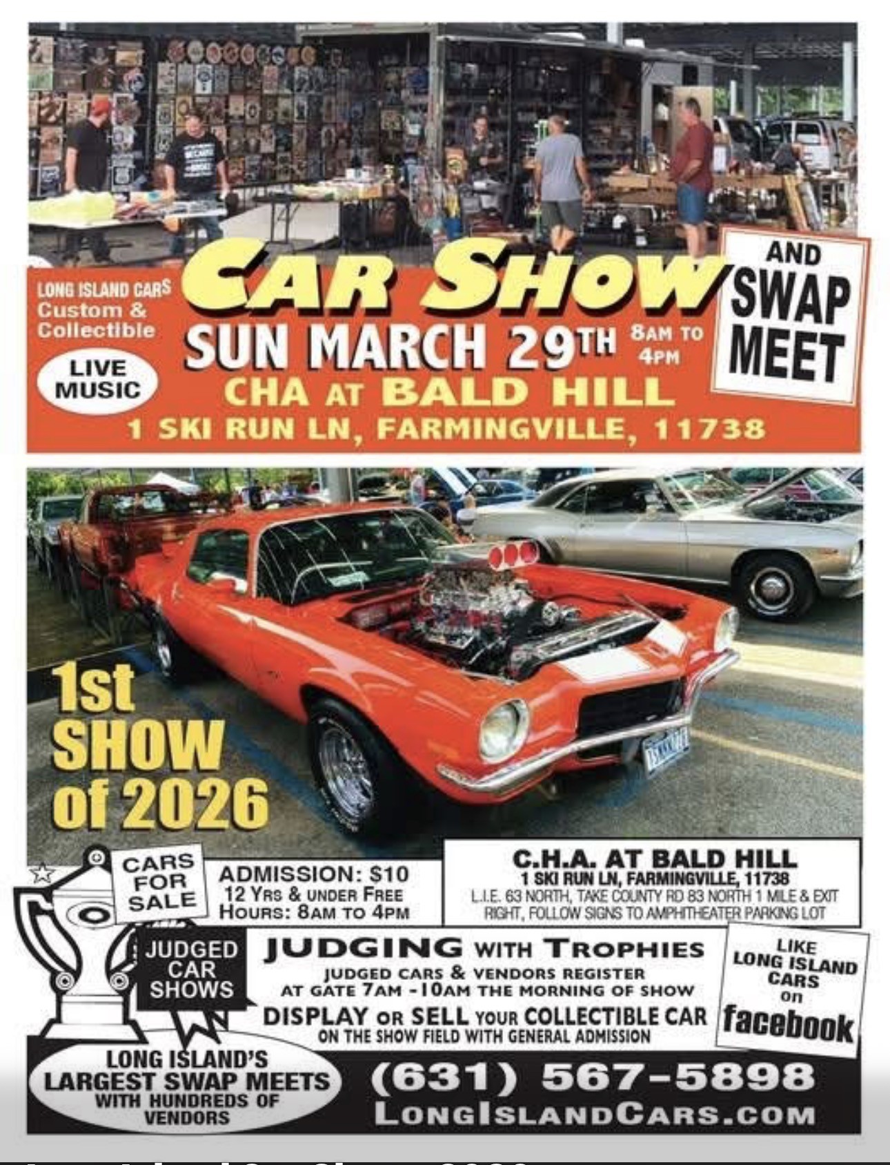 The Long Island Cars Opener Car Show, Farmingville, NY