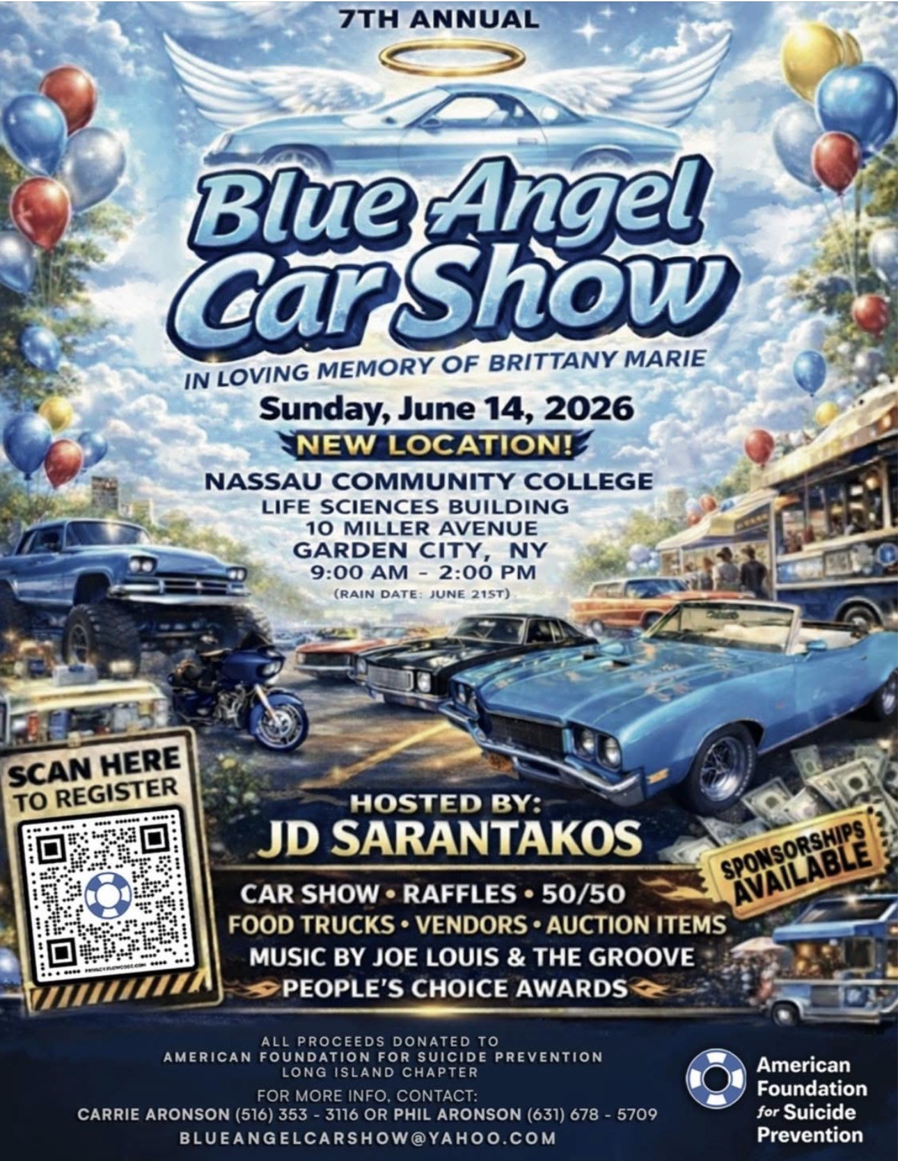 The 7th Annual Blue Angel Car Show, Garden City, NY