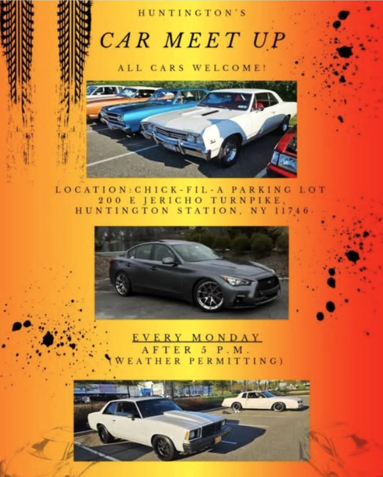 The Huntington Car Cruise & Car Show, Huntington Station, NY