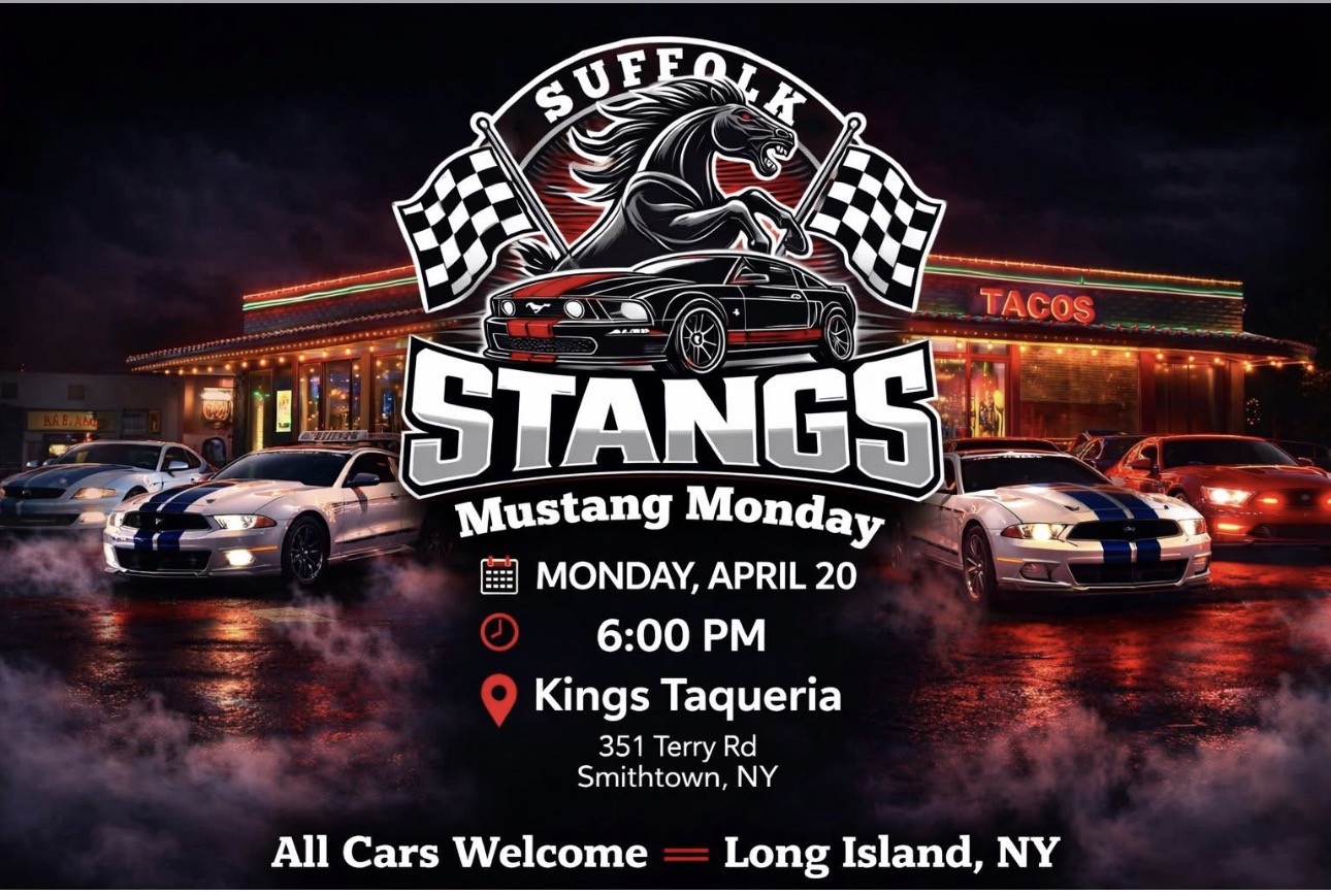 Suffolk Stangs of Long Island Mustang Monday’s, Smithtown, NY