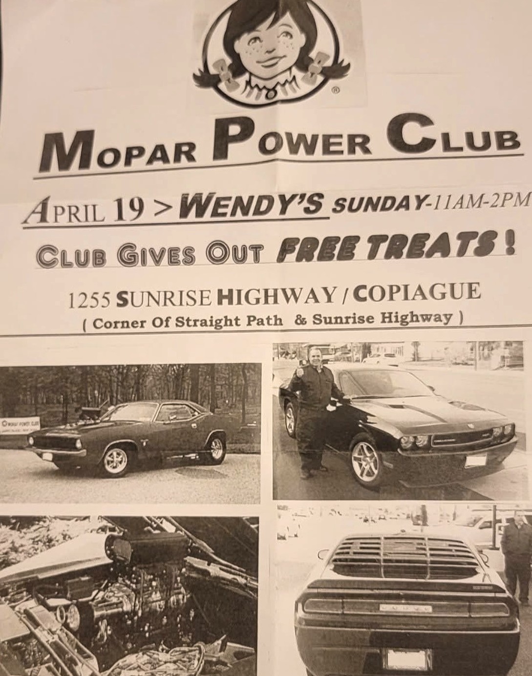 The Mopar Power Club Car Meet-Up, Copiague, NY
