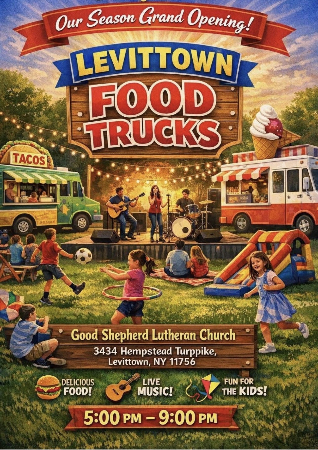 The Levittown Food Trucks Event, Levittown, NY